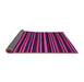 Sideview of Abstract Pink Contemporary Rug, con1460pnk