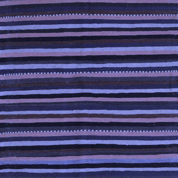 Abstract Blue Contemporary Rug, con1460blu