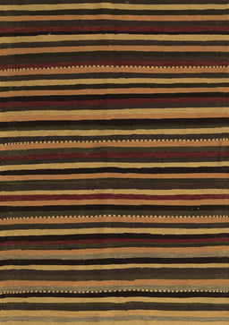 Abstract Brown Contemporary Rug, con1460brn