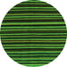 Machine Washable Abstract Green Contemporary Area Rugs, wshcon1460grn