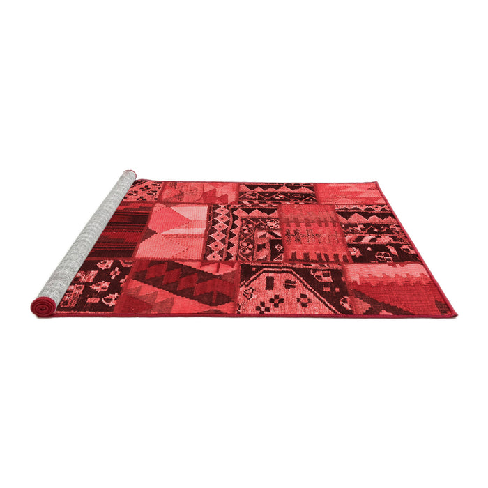Transitional Red Washable Rugs