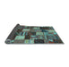 Sideview of Patchwork Light Blue Transitional Rug, con1462lblu