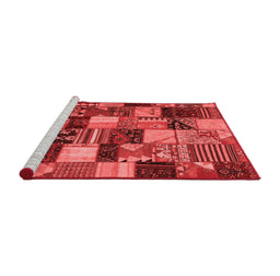 Transitional Red Washable Rugs