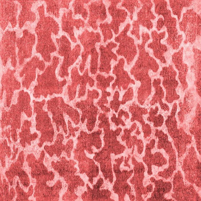 Machine Washable Abstract Red Contemporary Rug, wshcon1463red