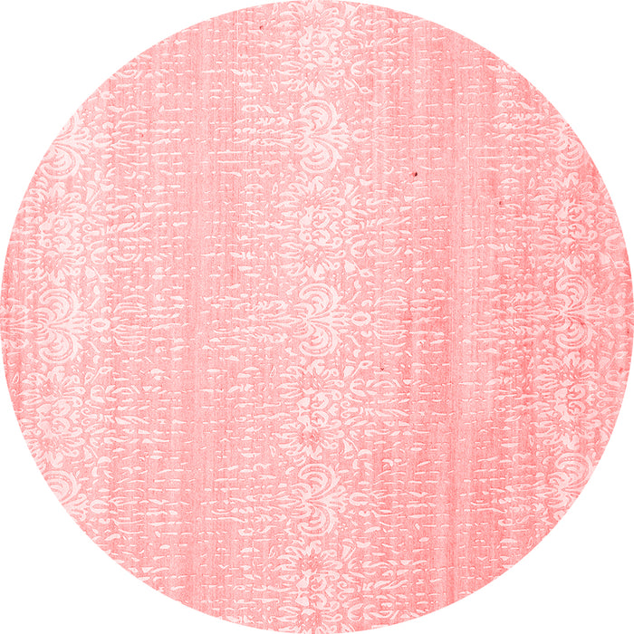 Machine Washable Abstract Red Contemporary Rug, wshcon1464red