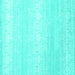 Square Abstract Turquoise Contemporary Rug, con1464turq