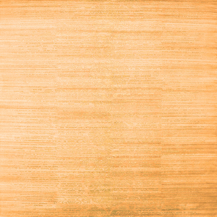 Serging Thickness of Abstract Orange Contemporary Rug, con1465org