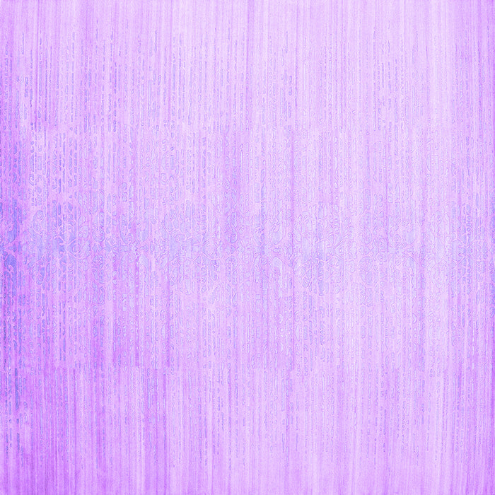 Square Machine Washable Abstract Purple Contemporary Area Rugs, wshcon1465pur