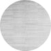 Square Abstract Gray Contemporary Rug, con1465gry