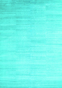 Abstract Turquoise Contemporary Rug, con1465turq