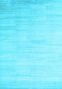 Abstract Light Blue Contemporary Rug, con1465lblu