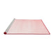 Modern Red Washable Rugs