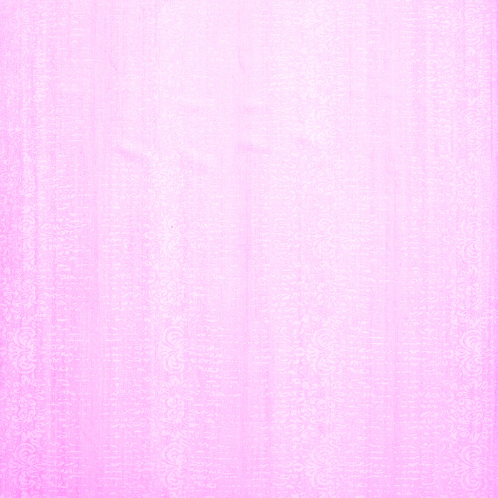 Square Machine Washable Solid Pink Modern Rug, wshcon1466pnk