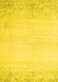 Machine Washable Abstract Yellow Contemporary Rug, wshcon1467yw