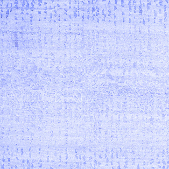 Abstract Blue Contemporary Rug, con1467blu