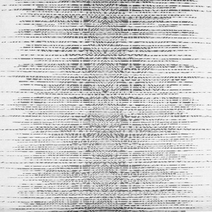 Round Machine Washable Abstract Gray Contemporary Rug, wshcon1468gry