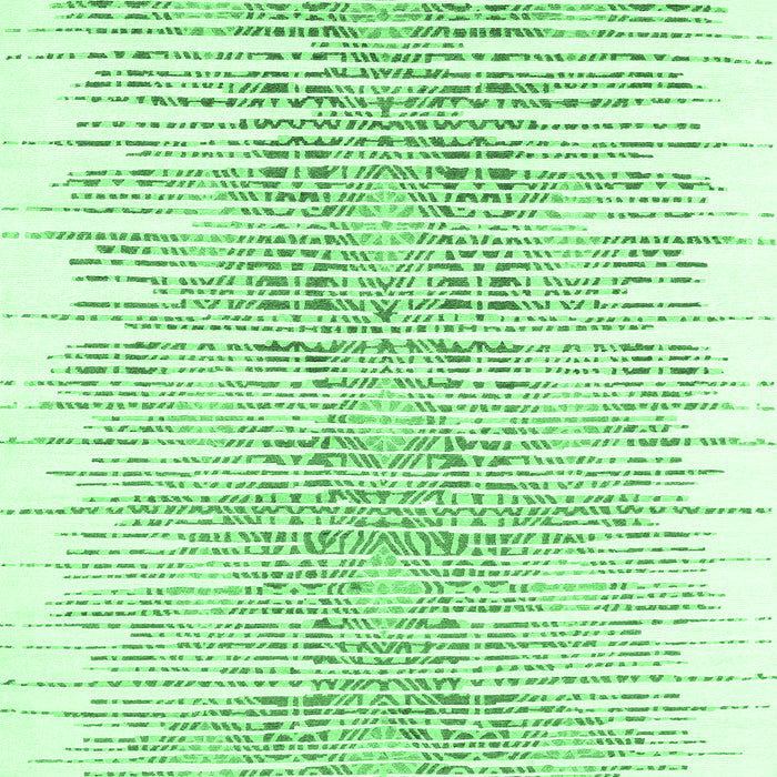 Abstract Emerald Green Contemporary Rug, con1468emgrn