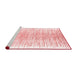 Contemporary Red Washable Rugs