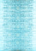 Machine Washable Abstract Light Blue Contemporary Rug, wshcon1468lblu