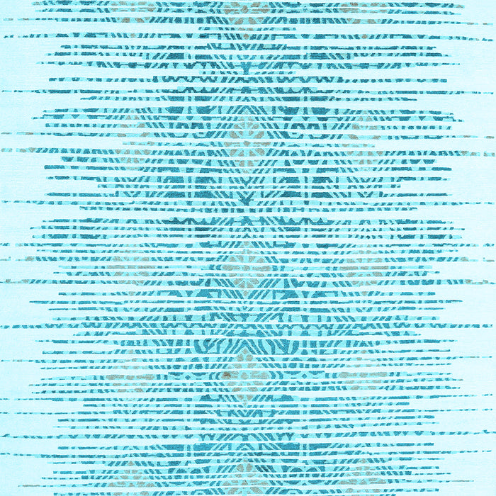 Abstract Light Blue Contemporary Rug, con1468lblu