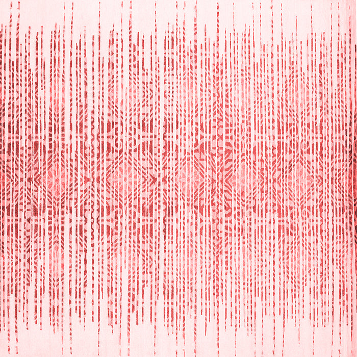 Machine Washable Abstract Red Contemporary Rug, wshcon1468red