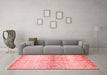 Contemporary Red Washable Rugs