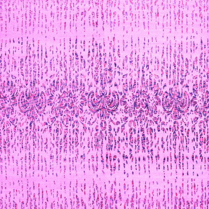 Abstract Pink Contemporary Rug, con1469pnk