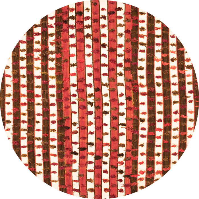 Square Southwestern Orange Country Rug, con146org