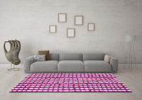 Machine Washable Southwestern Pink Country Rug, wshcon146pnk