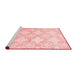 Contemporary Red Washable Rugs