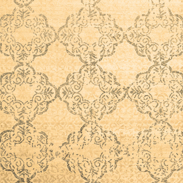 Abstract Brown Contemporary Rug, con1470brn