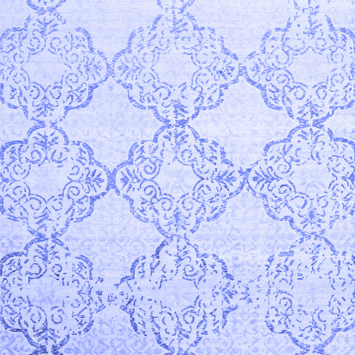 Abstract Blue Contemporary Rug, con1470blu