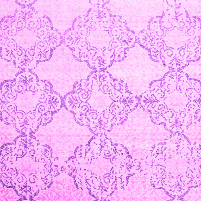 Machine Washable Abstract Pink Contemporary Rug, wshcon1470pnk