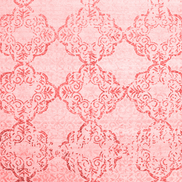 Machine Washable Abstract Red Contemporary Rug, wshcon1470red