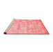 Contemporary Red Washable Rugs