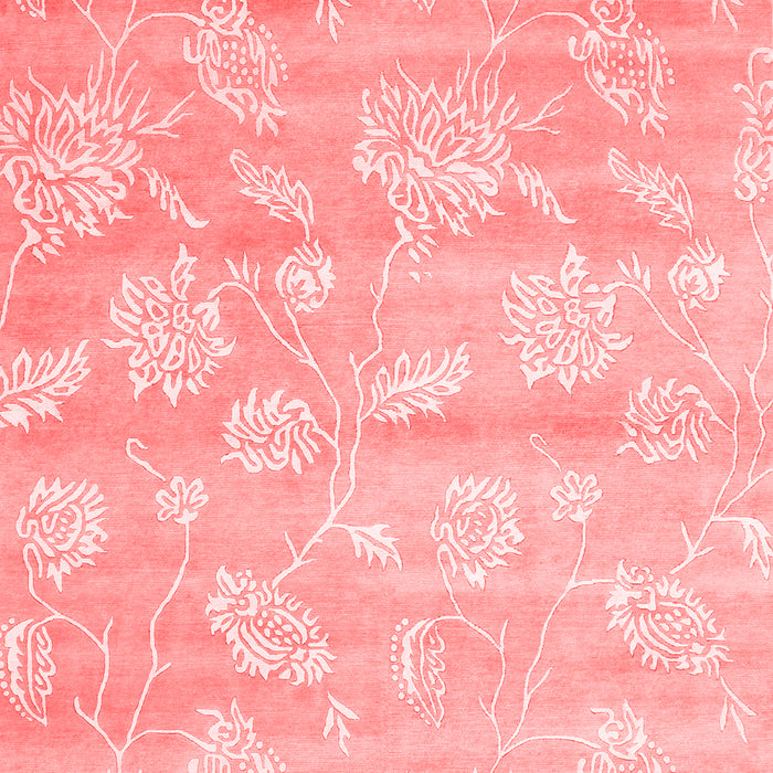 Machine Washable Abstract Red Contemporary Rug, wshcon1471red