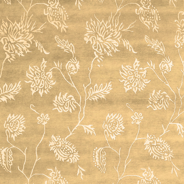 Abstract Brown Contemporary Rug, con1471brn