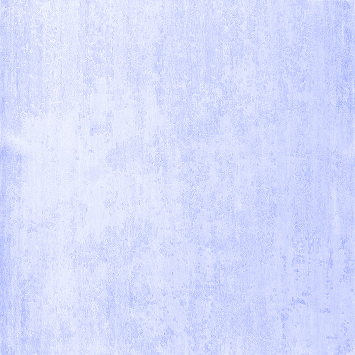 Square Machine Washable Solid Blue Modern Rug, wshcon1472blu