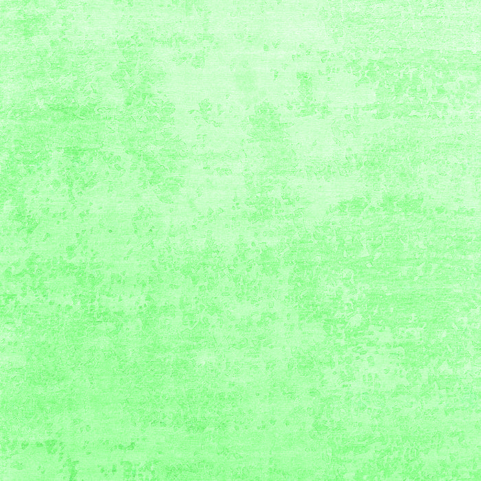 Serging Thickness of Machine Washable Solid Green Modern Area Rugs, wshcon1472grn