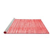 Contemporary Red Washable Rugs