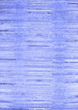 Abstract Blue Contemporary Rug, con1473blu