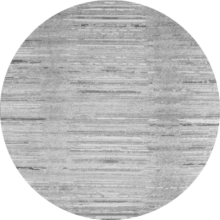 Machine Washable Abstract Gray Contemporary Rug, wshcon1473gry