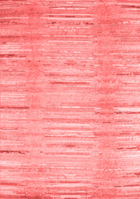 Abstract Red Contemporary Rug, con1473red