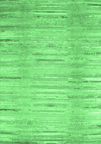 Abstract Emerald Green Contemporary Rug, con1473emgrn