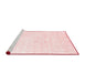 Modern Red Washable Rugs