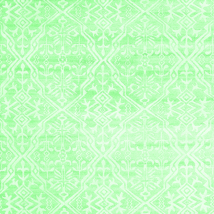 Machine Washable Solid Emerald Green Modern Area Rugs, wshcon1474emgrn