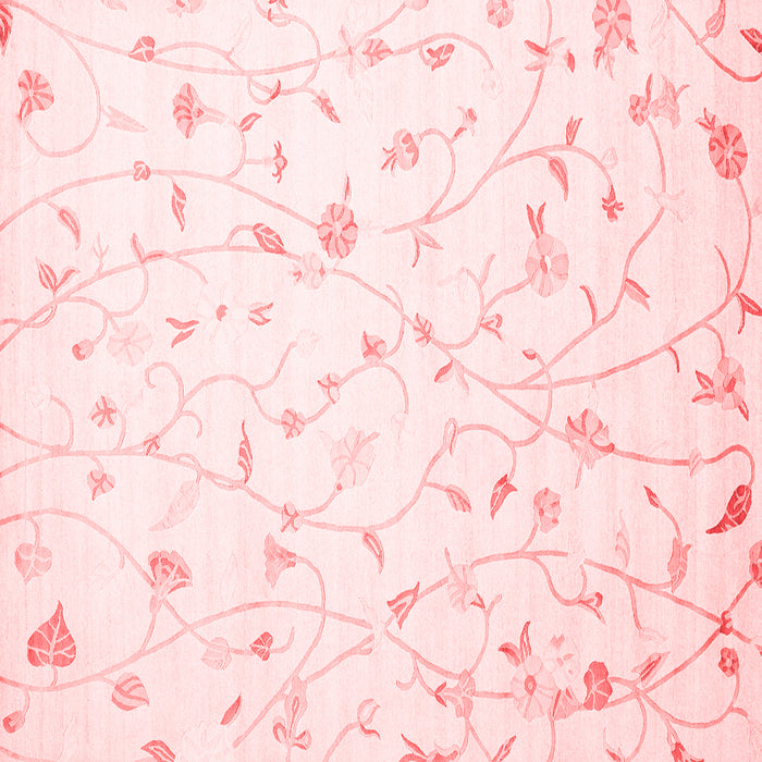 Solid Red Modern Rug, con1475red