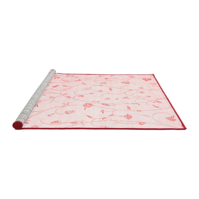 Modern Red Washable Rugs