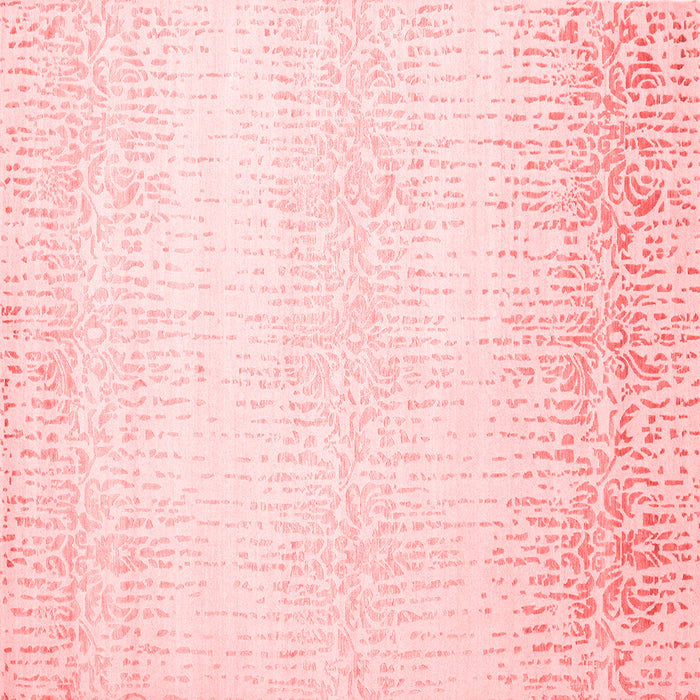 Machine Washable Abstract Red Contemporary Rug, wshcon1476red