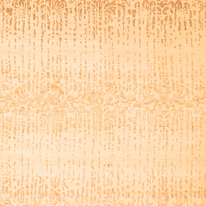 Abstract Orange Contemporary Rug, con1476org
